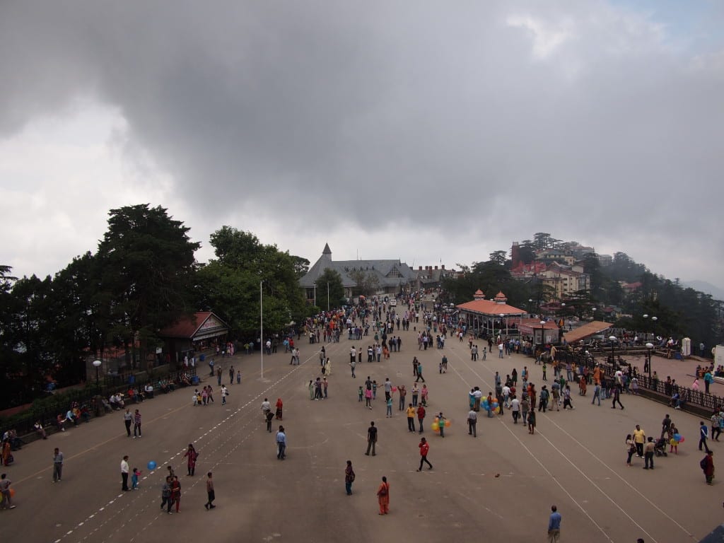 The Mall in Shimla