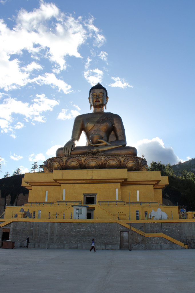 The Shakyamuni Buddha statue  in Thimpu. Photo courtesy of  Arian Zwegers via Flickr