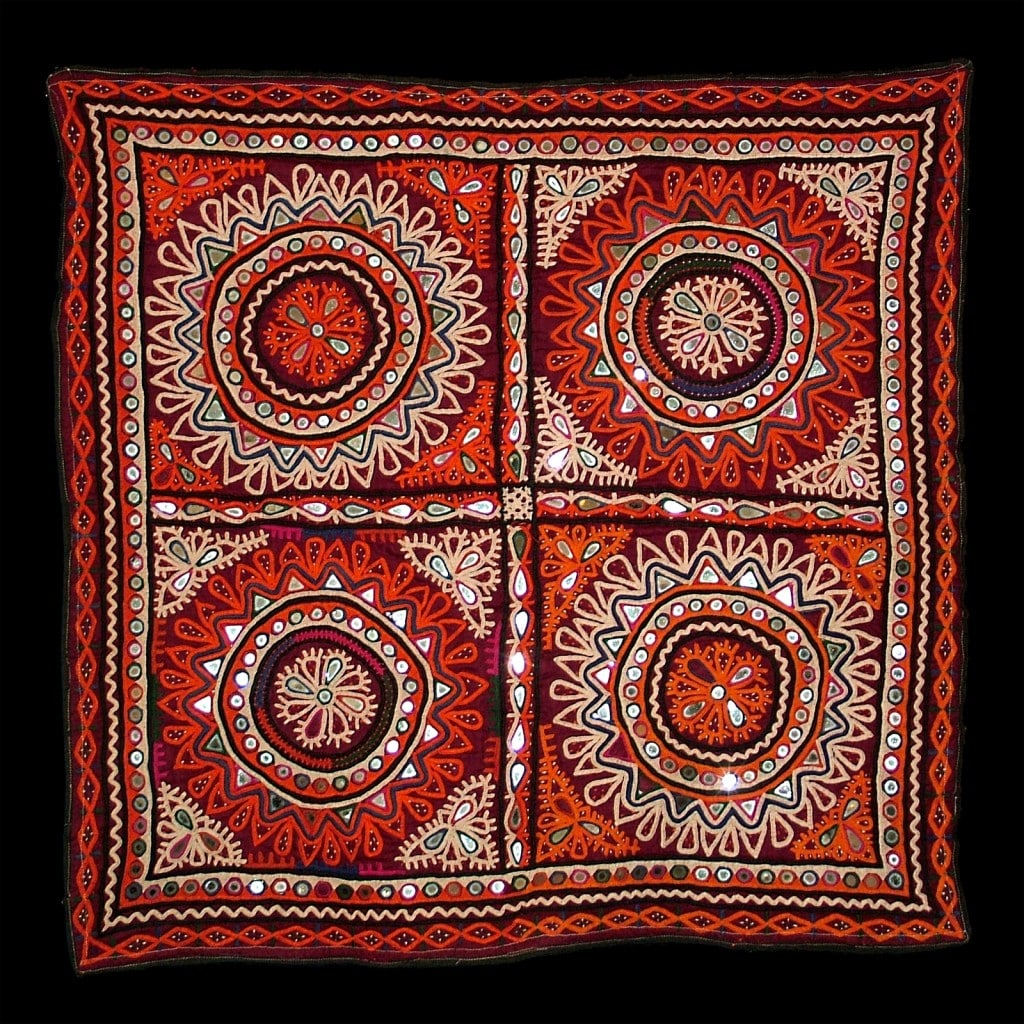 The mirrorwork of Gujarat