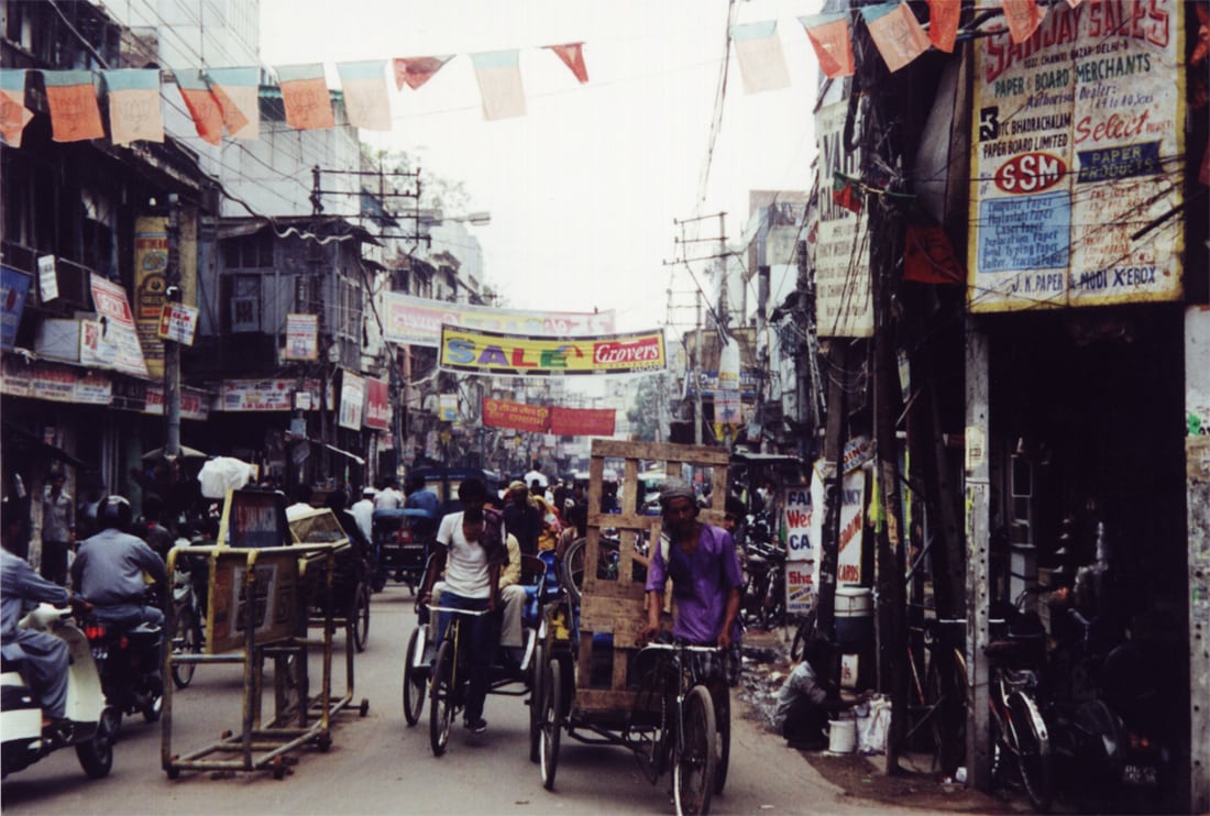 Visiting Chandni Chowk in Old Delhi