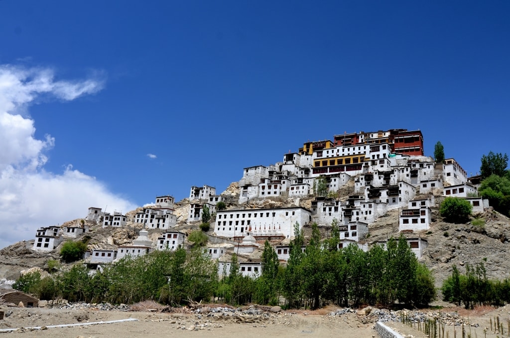 Thikse_Monastery,Leh_,J&K_,India, photo courtesy of Wikimedia 